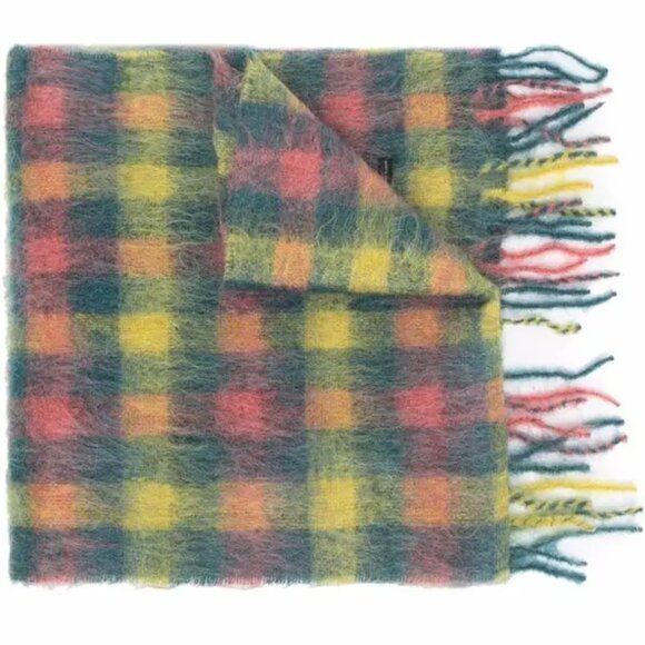Andersson Bell Check-print scarf - Picture 1 of 4